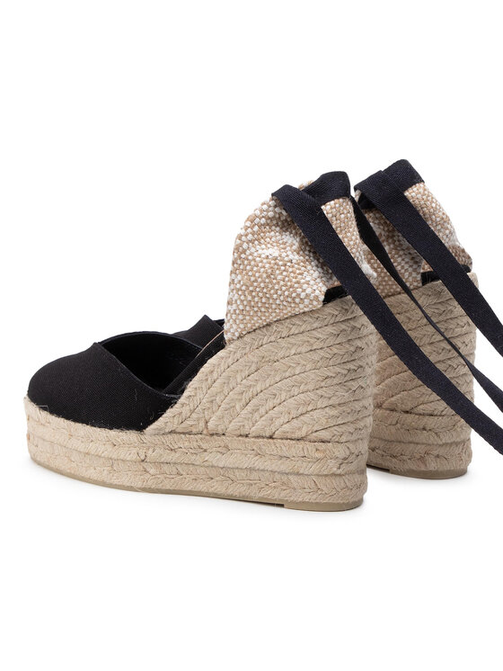 Castañer Castañer Espadrilky Chiara/8ED/001 020992-100 Čierna