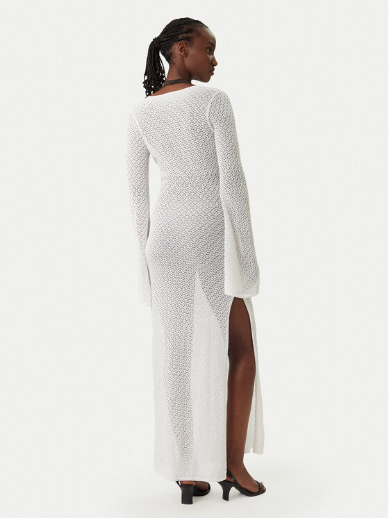 Bardot Bardot Vestito da spiaggia Bryn 60326DB Bianco Regular Fit