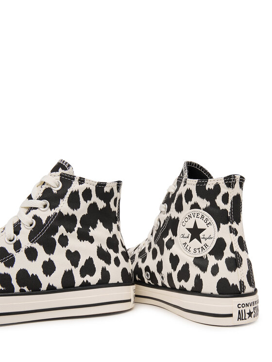 Converse Converse Plátěnky Chuck Taylor All Star Cow Print A17919C Bílá