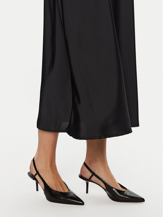 ARTIGLI ARTIGLI Midi szoknya ACGO000680 Fekete Regular Fit
