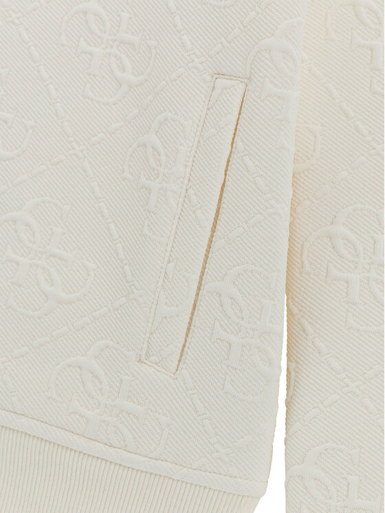 Guess Guess Bluză J5BQ01 K0742 Écru Regular Fit