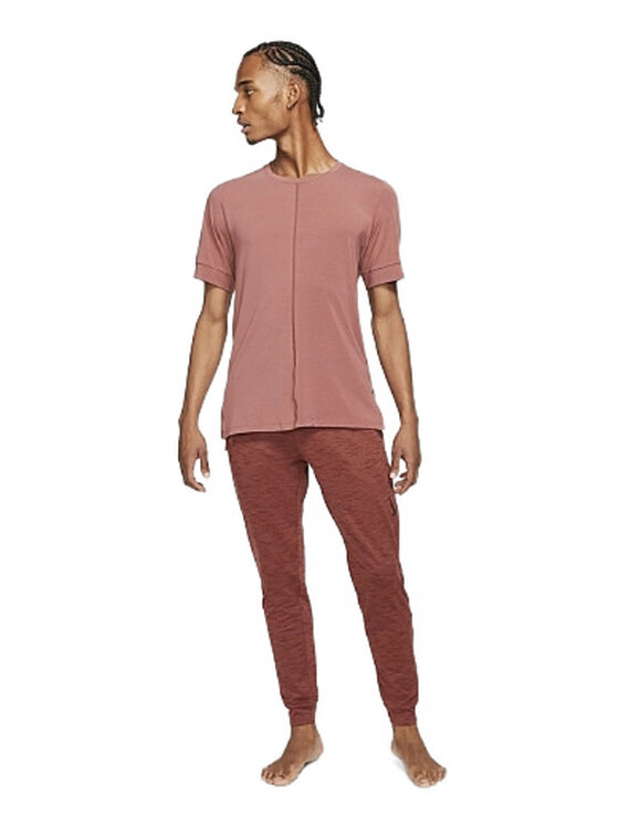 Nike Nike Spodnie dresowe YOGA DRI-FIT PANT Czerwony Regular Fit