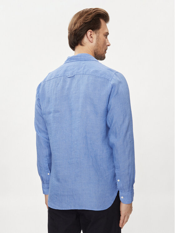 Tommy Hilfiger Tommy Hilfiger Πουκάμισο MW0MW34602 Μπλε Regular Fit