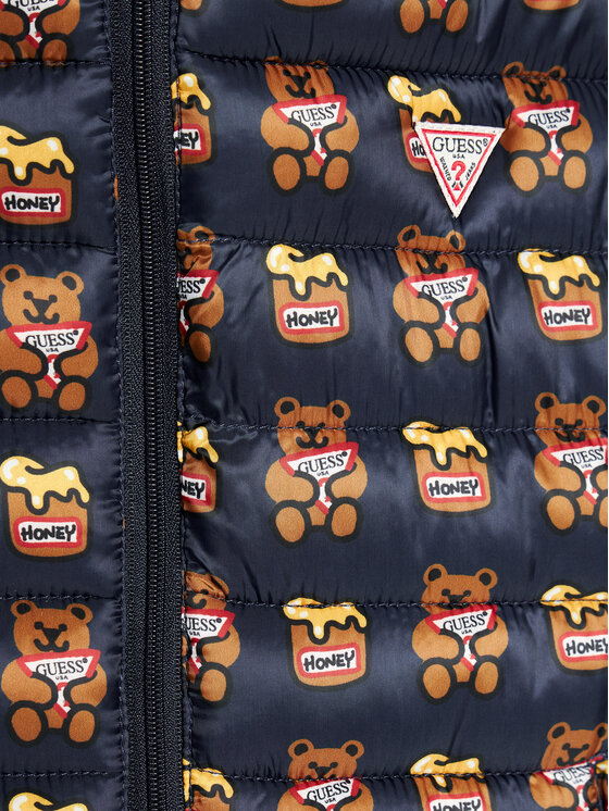Guess Guess Kevad-sügis jope H1YT03 WB310 Tumesinine Regular Fit