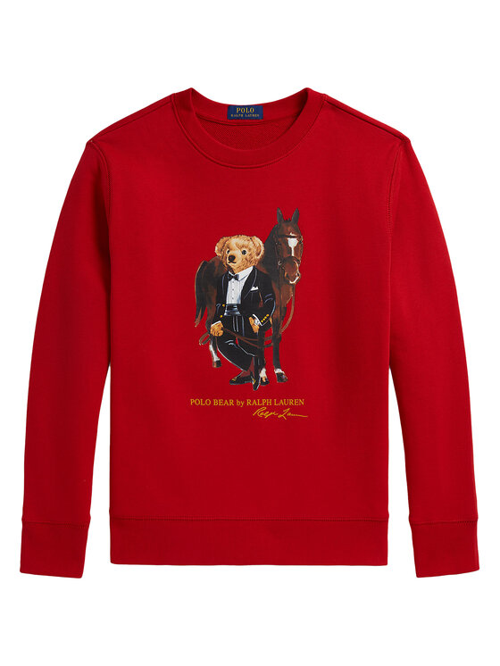 Polo Ralph Lauren Polo Ralph Lauren Džemperis ar kapuci 323A10261001 Sarkans Regular Fit