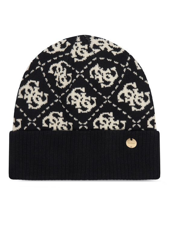 Guess Guess Комплект шал и шапка GFBOX WP6401 Черен