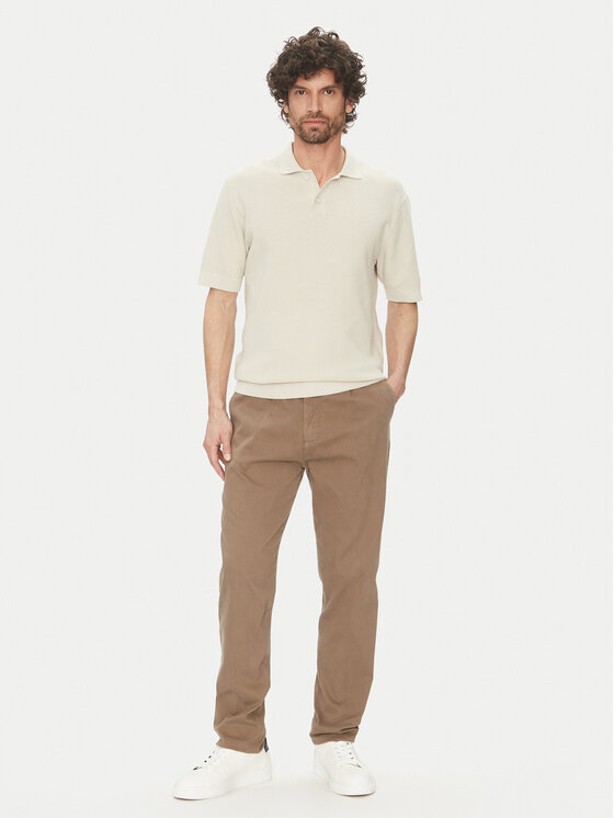 Only & Sons Only & Sons Polo marškinėliai Tony 22033571 Smėlio Regular Fit