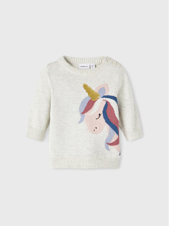 NAME IT NAME IT Sweater 13211981 Szürke Regular Fit