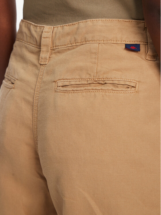 Robe di Kappa Robe di Kappa Pantaloncini di tessuto Yvonne Light Linnen 62124LW Beige Regular Fit