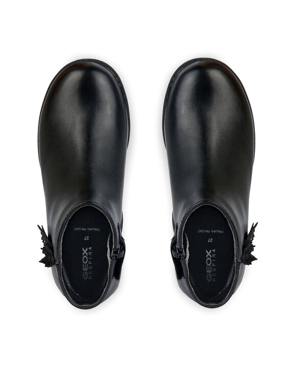 Geox Geox Polokozačky J Shawntel Girl J364EA 00043 C9999 D Černá