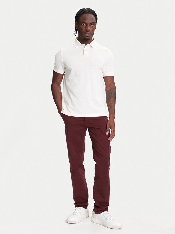 BOSS BOSS Chino 50510933 Tamnocrvena Slim Fit