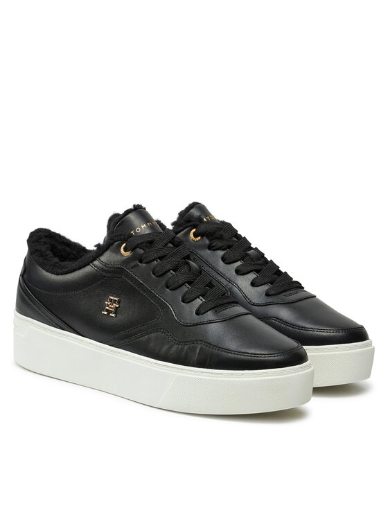 Tommy Hilfiger Tommy Hilfiger Tossud Essential Platform Sneaker Fur FW0FW08349 Must