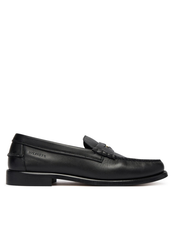 Tommy Hilfiger Tommy Hilfiger Mokaszin Penny Crust FM0FM05836 Fekete
