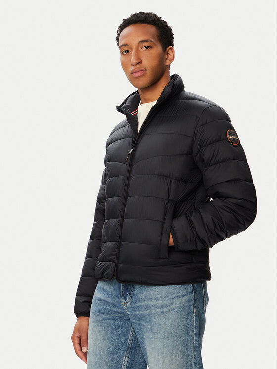 Napapijri Geacă de iarnă Aerons S 4 NP0A8BLM Negru Regular Fit