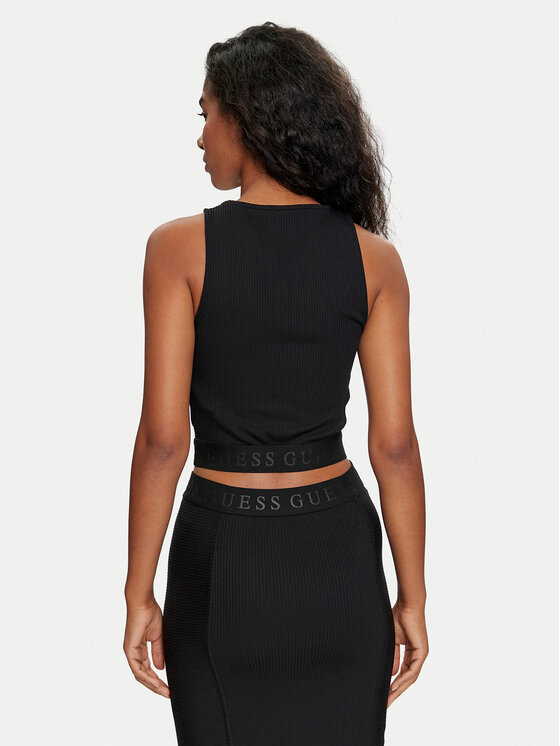 Guess Guess Halenka Emi W4YP18 KC2E2 Černá Regular Fit