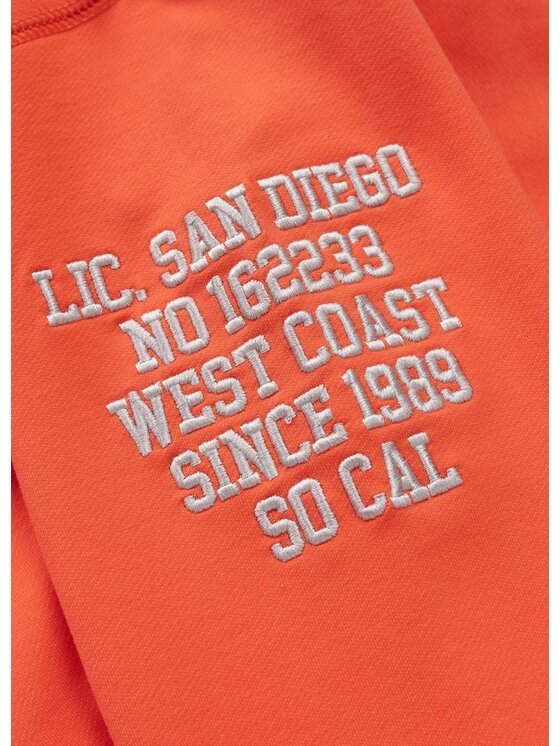 PITBULL PITBULL Bluza SELENA Pomarańczowy Regular Fit