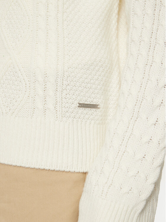 U.S. Polo Assn. U.S. Polo Assn. Sweater MUP2808 Ekru Regular Fit