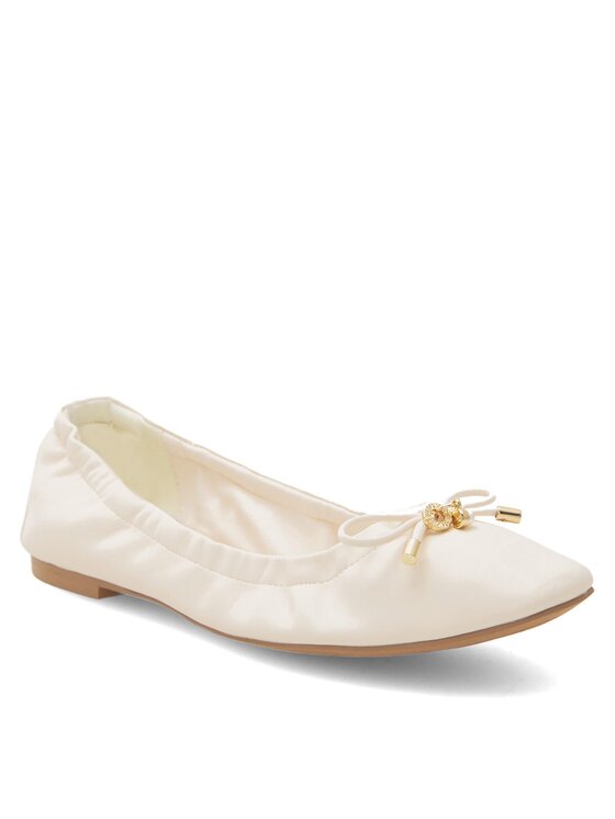 Nine West Nine West Balerinos WFA2617-1 Écru