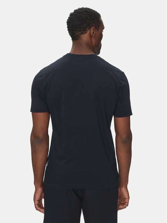 Hechter Paris Hechter Paris T-Shirt 75008 151919 Tmavomodrá Regular Fit
