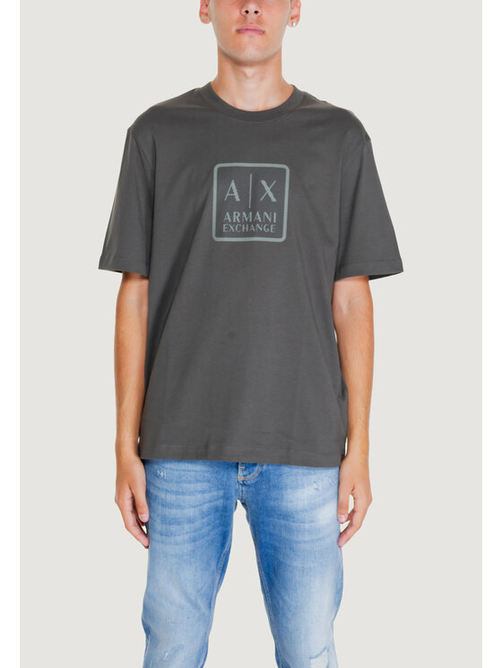Armani Exchange Armani Exchange T-shirt 6DZTHB ZJ9JZ Verde Shirt Fit