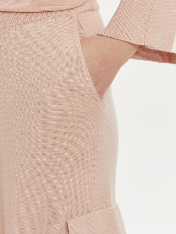 Liu Jo Liu Jo Strickhose Ecs Pant. Maglia Lung TA4044 MS49I Rosa Regular Fit