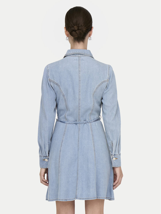 JDY JDY Дънкова рокля Kamma 15338892 Светлосиньо Standard Fit