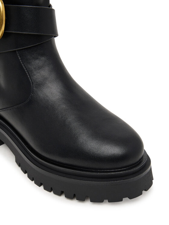 Steve Madden Steve Madden Škornji Lexs SM11003593 Črna