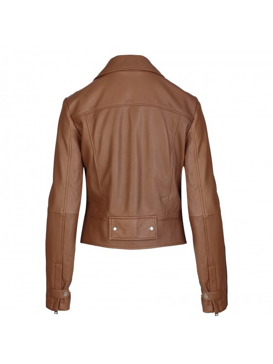 PINKO PINKO Dámská bunda 1N131R Y582 BROWN Hnědá Regular Fit