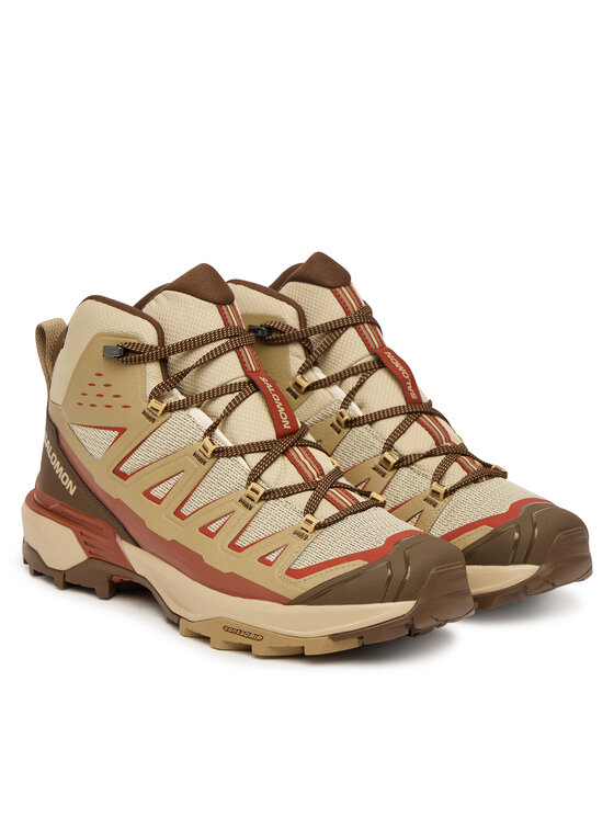 Salomon Salomon Trekingová obuv X Ultra 360 Edge Mid Gore-Tex L45472900 Béžová