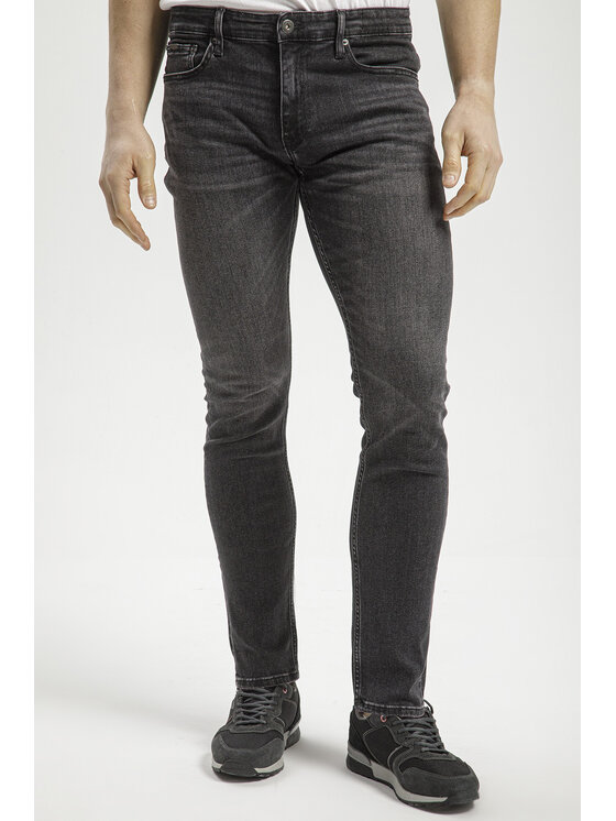 Cross Jeans Cross Jeans Jeansy E 185-174 Czarny Slim Leg