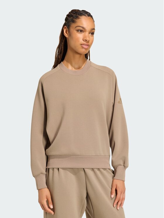 adidas adidas Bluza 165052 Beżowy Loose Fit