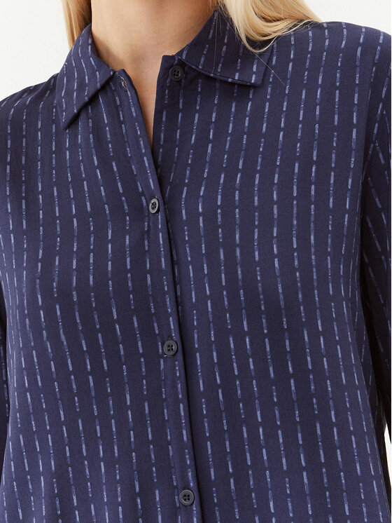 Triumph Triumph Cămașă de noapte Boyfriend Fit NDW 10216546 Bleumarin