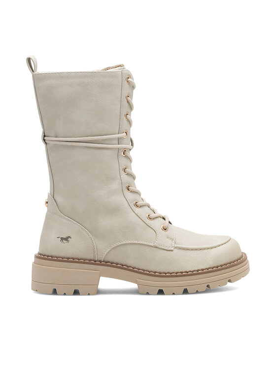 Mustang Mustang Stiefeletten 1437-503 Weiß