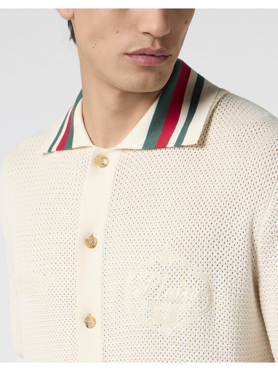 PHILIPP PLEIN PHILIPP PLEIN Polo 30482 Bianco Regular Fit