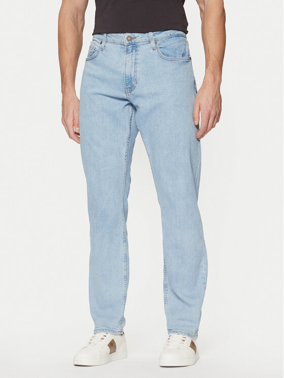 Guess Jeans Guess Jeans Traperice M4YA1C D5DM1 Plava Slim Fit