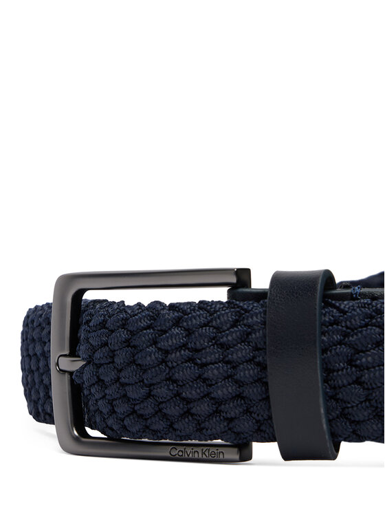 Calvin Klein Calvin Klein Nadrágszíj Casual Pin Buckle 35Mm Fixed - LV04D7088G Sötétkék