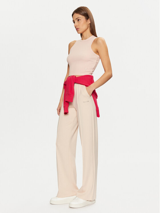Guess Guess Top V3GP19 K8RT2 Růžová Slim Fit