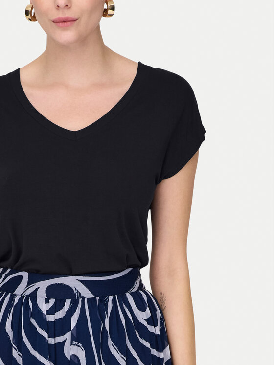 ONLY ONLY Majica Rilla 15315776 Črna Regular Fit