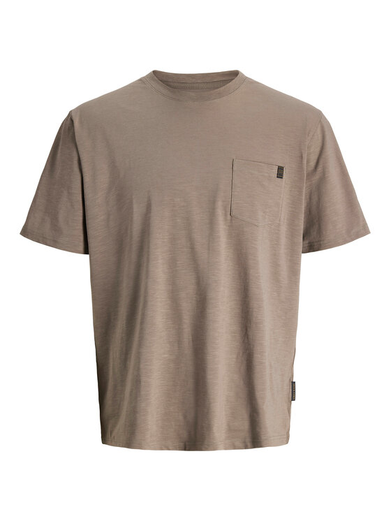 Jack & Jones Jack & Jones Tricou Dover 12288897 Bej Relaxed Fit