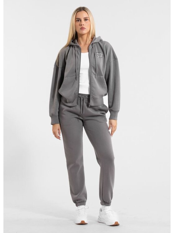 PITBULL PITBULL Bluza MANZANITA HEART Szary Regular Fit