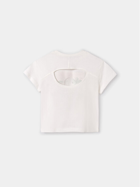 Mayoral Mayoral Тишърт 6008 Бял Regular Fit