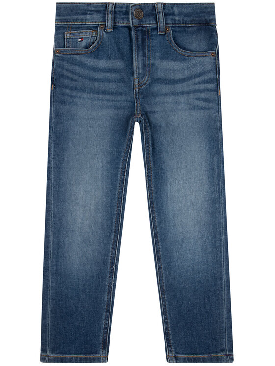Tommy Hilfiger Tommy Hilfiger Jeans 1985 Straight Ocmbst KB0KB05379 M Dunkelblau Slim Fit