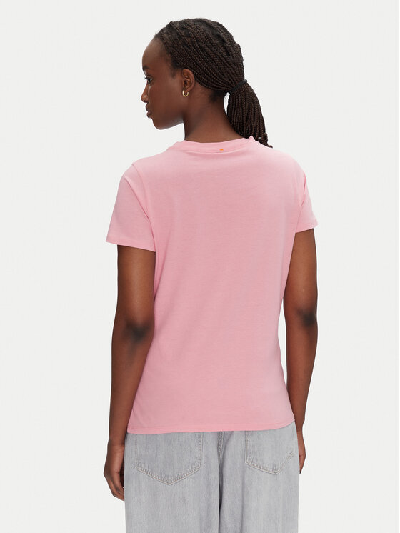 BOSS BOSS Тишърт C_Elogo_5 50501139 Розов Regular Fit