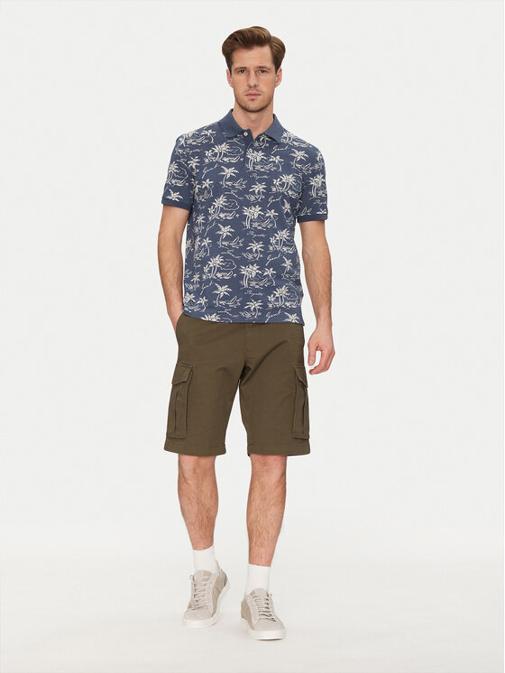 Gant Gant Šortky z materiálu 205069 Khaki Relaxed Fit
