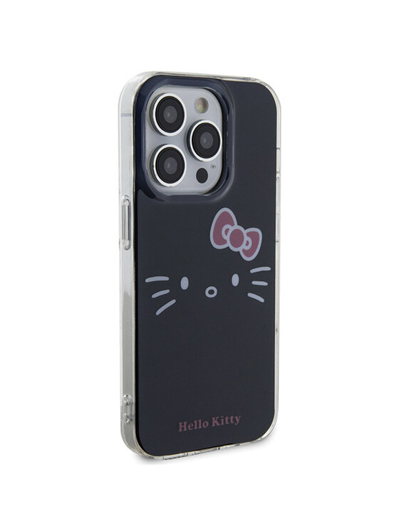 Hello Kitty Hello Kitty Etui na telefon iPhone 15 Pro Czarny