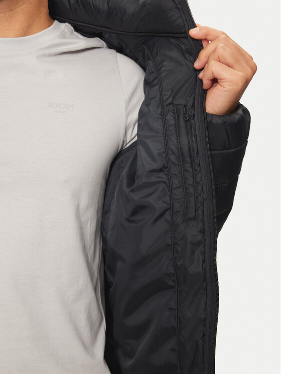 4F 4F Žieminė striukė 4FWAW24TDJAM483 Juoda Regular Fit