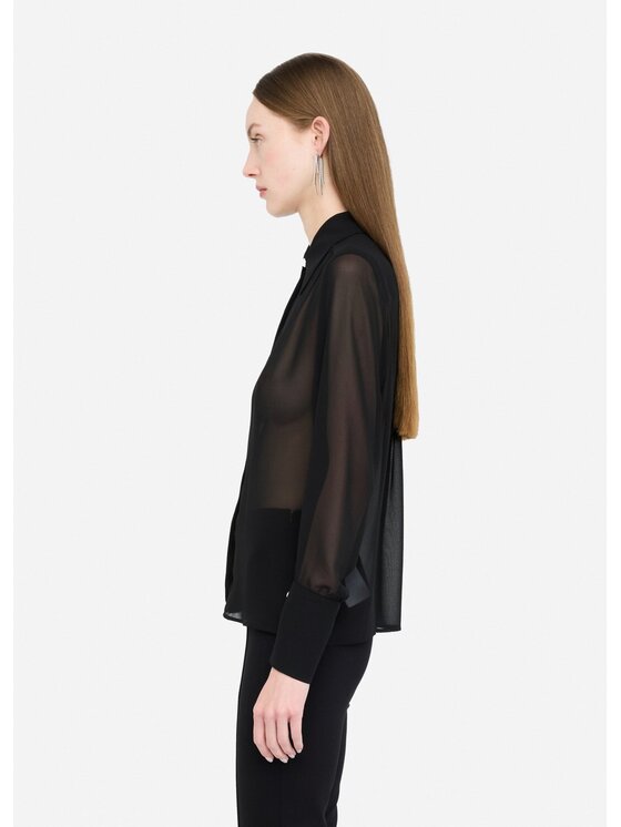 Liu Jo Liu Jo Camicia CF5302TS86922222 Nero Regular Fit