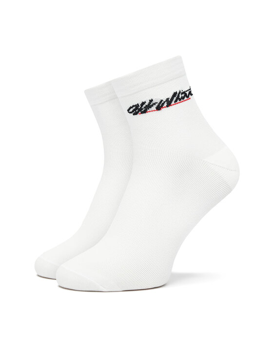 Skarpety wysokie damskie Off-White, Białe, OWRA018R21KNI