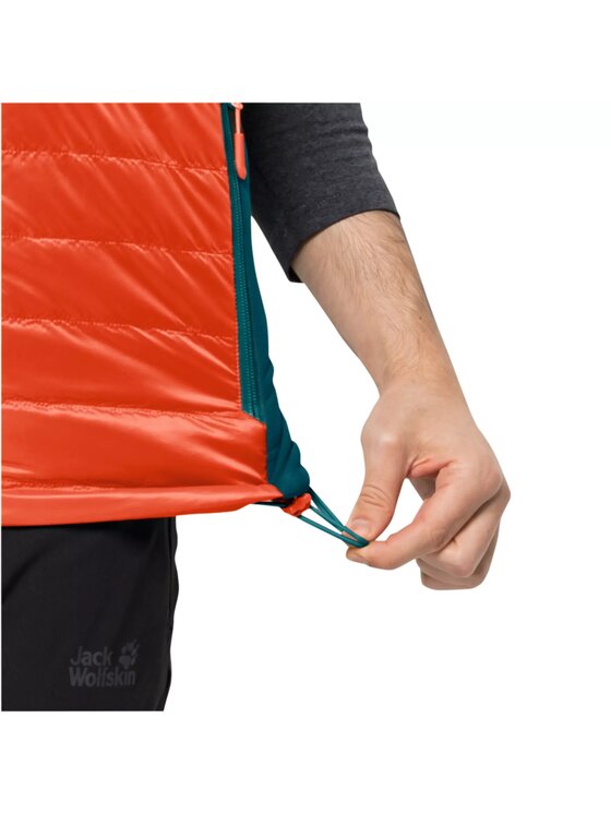 Jack Wolfskin Jack Wolfskin Kamizelka 1206871_3017 Czerwony Regular Fit