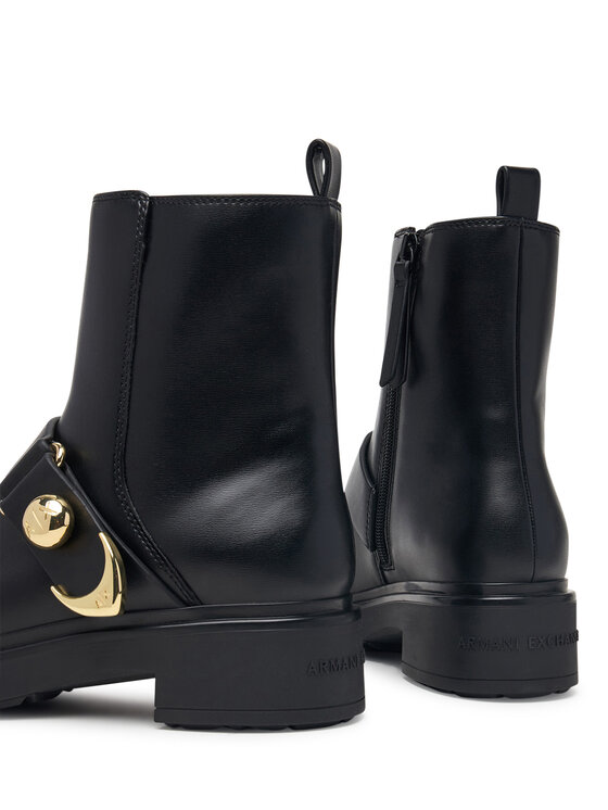 Armani Exchange Armani Exchange Ботильйони XW003093 AF18975 UC001 Чорний